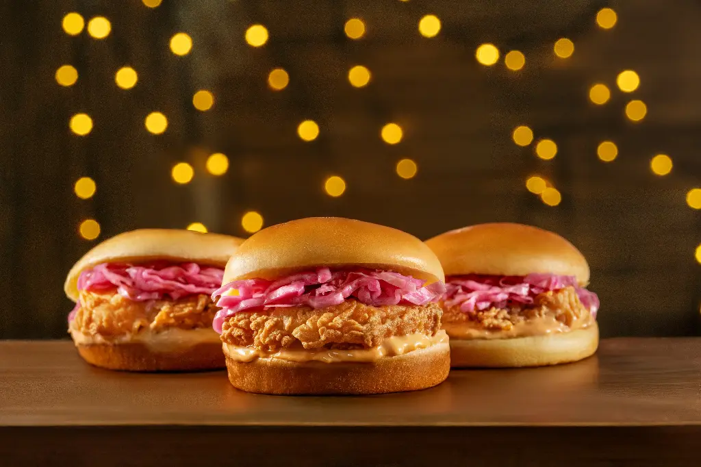 Crispy Chicken Burger Sliders